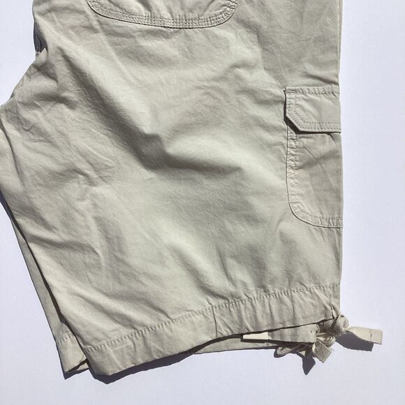 St Johns Bay Bermuda Shorts Womens Size 16W Midrise Beige - Picture 6 of 11